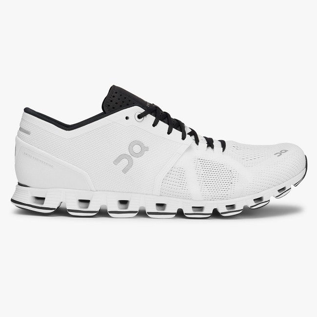 ON Cloud X Mens - Men's Trainers NZ-09531 White/Black